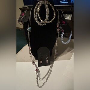 Paparazzi 4pc Silver Bundle.